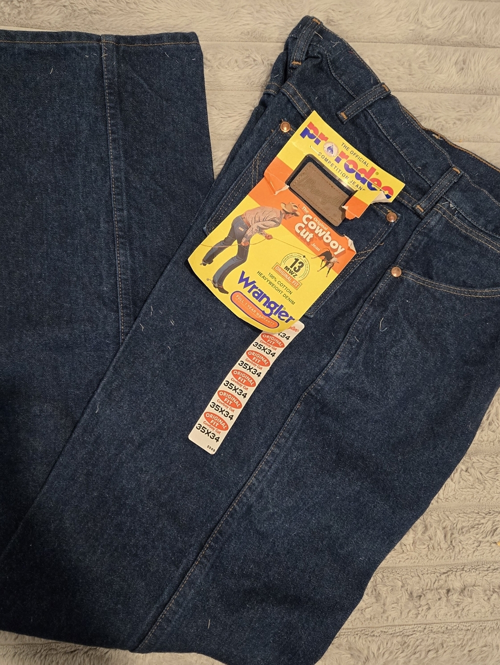 Wrangler Men's Dark Indigo Bootcut Jeans